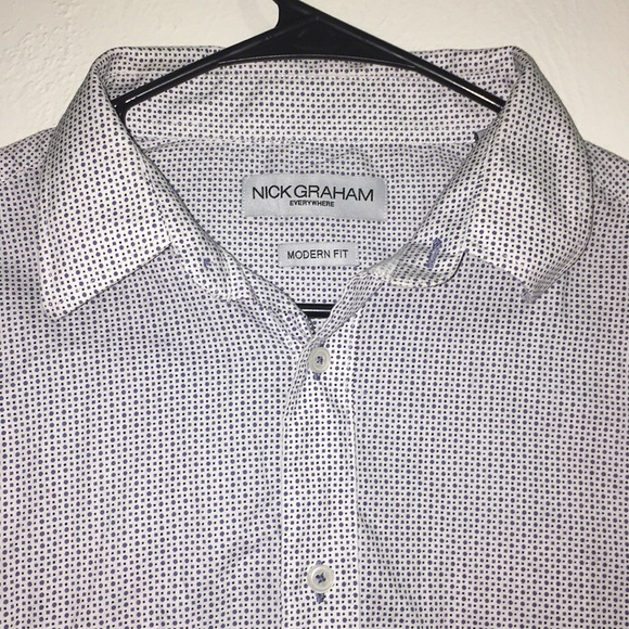 nick graham modern fit dress shirt
